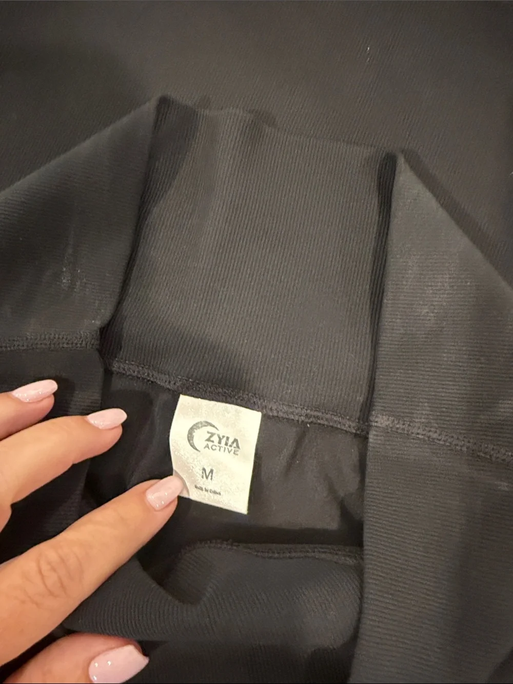 ZYIA Black High-Waist Pencil Skirt